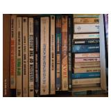 Large/Deep Box Full Of Paperbacks - Thrillers & Sci-Fi