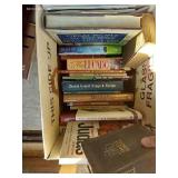 Box Of Religious Books, Bible, & Bible History