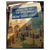 Box Of Religious Books, Bible, & Bible History