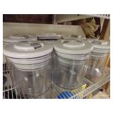 Seal-a-meal Canisters Lot