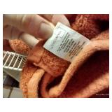 Orange Bath Towel & Floor Rugs