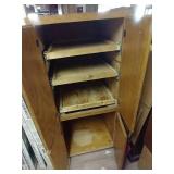 Cabinet With Towel Bar With Three Roll-out Drawers