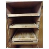 Cabinet With Towel Bar With Three Roll-out Drawers