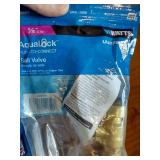 Bag FULL of NEW  Plumbing Parts