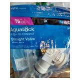 Bag FULL of NEW  Plumbing Parts