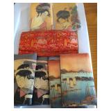 Vintage Asian Compact Mirror Wallets
