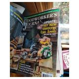 3 Crates Handyman & Woodworking Magazines