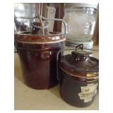 Small Crocks & Jars 2/Lids