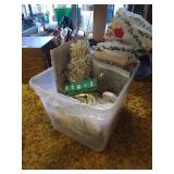 Vintage Christmas Lot: Ornaments, Stars, Chimes, etc