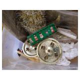 Vintage Christmas Lot: Ornaments, Stars, Chimes, etc