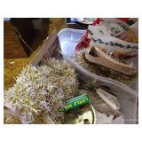 Vintage Christmas Lot: Ornaments, Stars, Chimes, etc