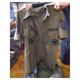 Military Duffle w/ Shirts & Pants
