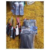 Tote of Misc Tools, Home & Auto Gadgets