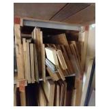 Right Side Upper Bin of Misc Wood & Plywood