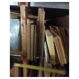 Right Side Upper Bin of Misc Wood & Plywood