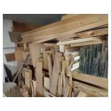 Left Side Upper Section Wood, Plywood & Glass