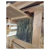 Left Side Upper Section Wood, Plywood & Glass