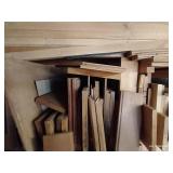 Left Side Upper Section Wood, Plywood & Glass