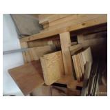 Left Side Upper Section Wood, Plywood & Glass