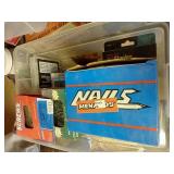 Small Tote of Boxes of Hardware