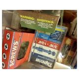 Small Tote of Boxes of Hardware