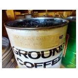 Two Coffee Cans of Screws