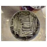 Two Coffee Cans of Galvanized Nails