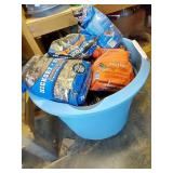 Bucket Full of Smoking Chips