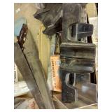 Box w/ 250lb Retrieving Magnet, Saws, Miter Saws, Etc