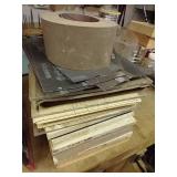 Stack of New Sandpapers & Drywall Tape