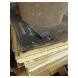 Stack of New Sandpapers & Drywall Tape
