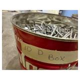 Two Cans Galvanized Nails