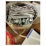 Three Cans of Galvanized Nails