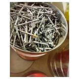 Three Cans of Galvanized Nails