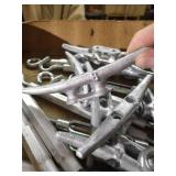 Box of Tensioning Anchors & Tie Downs