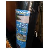 Bucket of NEW Garden Fabric & Weeding Drill Bit