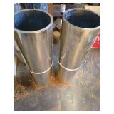 Two Rolls NEW Galvanized Steel Coil