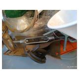 Tote Full of Tools & Hardware Items