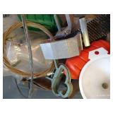 Tote Full of Tools & Hardware Items