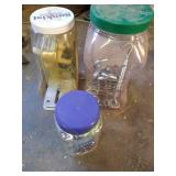 Jars of Heavy Duty Hardware - Anchors, Brackets, Etc