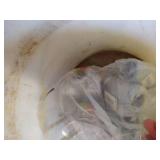 Bucket of Heavy Duty Parts - Steel Pipe Fittings, Etc