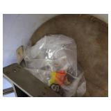 Bucket of Heavy Duty Parts - Steel Pipe Fittings, Etc