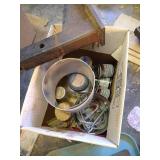 Box of Miscellaneous - Hitch Platform, Etc