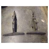 (2) Vintage Saw Vise Clamps