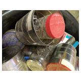 Huge Bucket of Hardware Jars