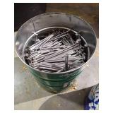 (2) Coffee Cans Full of Nails