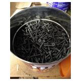 (2) Coffee Cans Full of Hardware - Sheetrock Screws & Nails