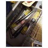 Tool Drawer Contents - Metal Files, Chisel Bits, Etc