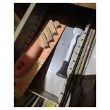 Tool Drawer Contents - Metal Files, Chisel Bits, Etc