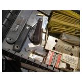 Tool Drawer Contents - Metal Files, Chisel Bits, Etc
